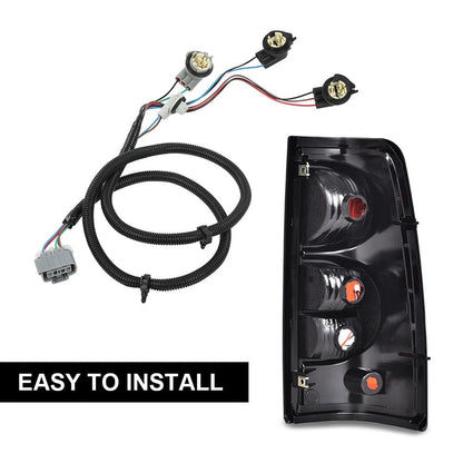 G-PLUS Tail Light Wiring Harness, Compatible with Chevy Silverado 1500 2500HD 3500 2003-2006/ Silverado 1500 1500HD 2500HD 3500 Classic 2007/ Silverado 1500HD 2005-2006 16531401 Rear Left