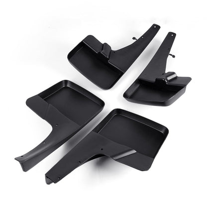 G-PLUS Front & Rear Mud Flaps Splash Guard Wheel Mudguards Kit Compatible with 2009-2018 Dodge Ram 1500 2500 3500 Black