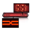 G-PLUS Third 3rd Type X Brake Light Reverse Light Red Compatible with 2004-2008 Ford F150/Lobo Center High Mount Stop Light Third Brake Tail Cargo Light 7L3Z13A613B