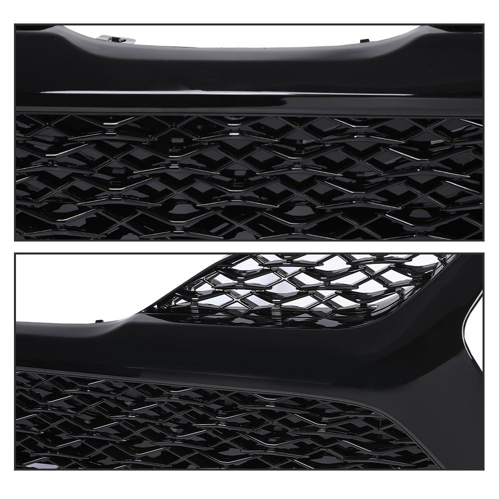 G-PLUS Front Bumper Lower Grille Compatible with Toyota Camry SE XSE 2018 2019 2020 5310206520, TO1036185