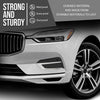 G-PLUS Fog Light Hole Cover Set Left & Right Side Compatible with Volvo XC60 2018 2019 2020 2021 31694538, 31694538-5 Chrome Black