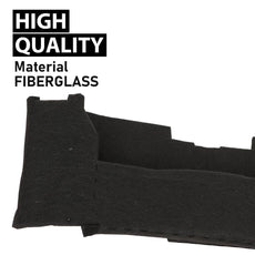 G-PLUS Battery Cover Shield for Dodge Ram 1500 2013-2024 Black Close-up View