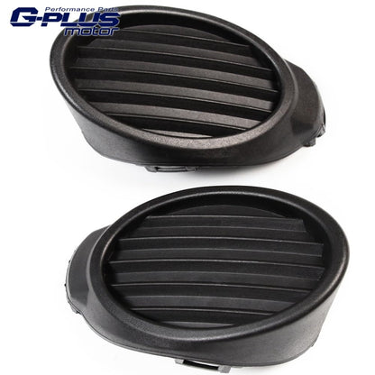 G-PLUS Front Bumper Fog Light Lens Hole Covers Grille Insert Pair 2012-2014 Focus