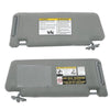 G-PLUS Gray Sun Visor with Mirror LH Driver & RH Passenger Side 1 Pair Compatible with Toyota Tacoma 2005-2015 74320-35C10-B0, 74310-35C10-B0, 74320-04181-B1, 74310-04181-B1