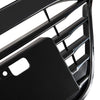 Front Bumper Upper Grilles Grill Compatible for Honda HRV HR-V 2016-2018 Chrome Black Factory Style