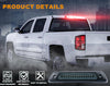 G-PLUS LED Third Brake Light, Compatible with Ford F150 2009 2010 2011 2012 2013 2014 High Mount Rear 3rd Cargo Tail Lamp Smoky Lens Chrome Housing