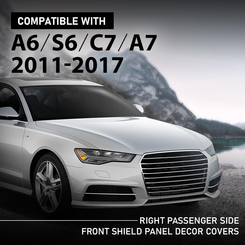 G-PLUS Front Right Underbody Splash Shield Guard Cover, Compatible with Audi A6 S6 A7 2011-2017/ A6 Allroad 2013-2017, 4G0825202A