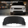 G-PLUS Hood Insulation Pad with Clips Black Compatible with 2002-2012 Land Rover Range Rover