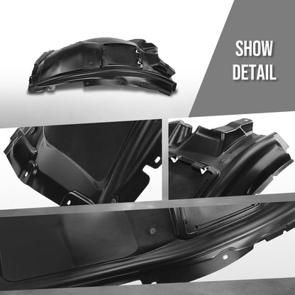 G-PLUS Front Fender Liner Compatible with BMW X4 (submodel: M40i, xDrive30i) / X3 sDrive30i 2019-2024 Fit BMW X3 (submodel: M40i, xDrive30i) 2018-2024 51717445681, BM1248159 Black