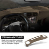 G-PLUS TPE Dashboard Dash Cover Compatible with Chevy S10 Blazer GMC S15 Jimmy Pickup 1999 2000 2001 2002 Dash Board Cover Beige