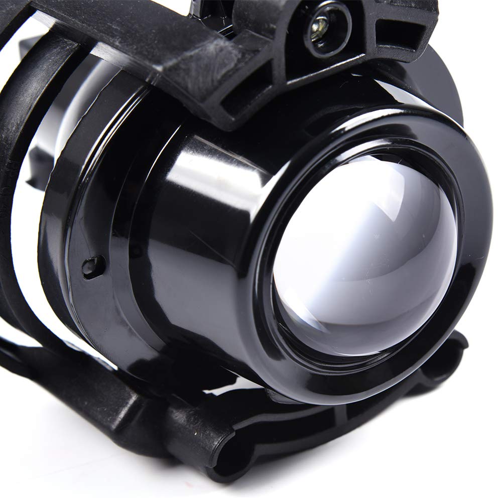 G-PLUS Projector Fog Lights Compatible With 08-17 Chevy Saturn Malibu Buick Envision/08-13 CTS (NOT Fit V models) LH/RH Driving Fog Lamp 2PC