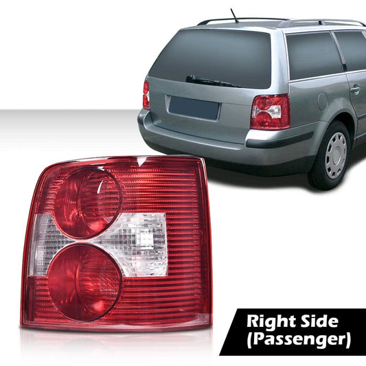 G-PLUS Rear Tail Lamp Light Right Compatible with VW Passat B5 B5.5 Wagon 2001 2002 2003 2004 2005 8151089130, 8152089130 Luces TraserasAssembly