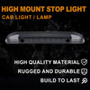 G-PLUS Third 3rd Brake Cargo Light Assembly Compatible with 2001-2004 Nissan Frontier Pickup Rear Roof Center High Mount Stop Tail Lamps Replacement