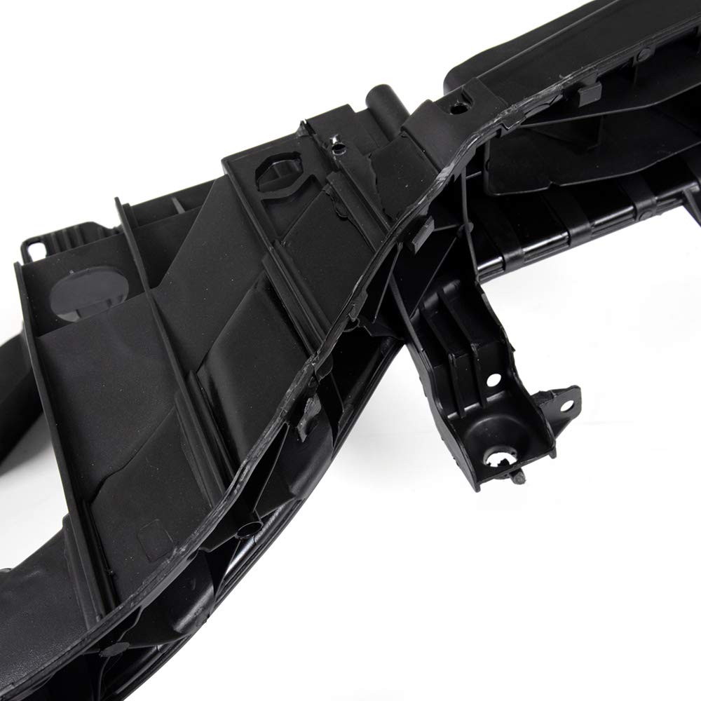 Front Radiator Core Support Tie Bar Compatible with Ford Focus 2012-2018 Upper Primed Plastic With Steel