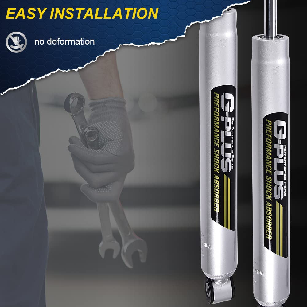 G-PLUS 0-3.5" N3 Rear Shocks Struts Lift Assemblies Kit Compatible With 2009-2020 F150 2WD 4WD (0-3.5" Lift)