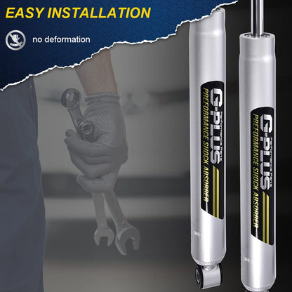 G-PLUS 0-3.5" N3 Rear Shocks Struts Lift Assemblies Kit Compatible With 2009-2020 F150 2WD 4WD (0-3.5" Lift)
