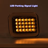 G-PLUS 2pcs LED Front Park Signal Lamp Compatible with 03-08 H2 05-08 H2 SUT Left Right Corner Signal Lights Parking Lamps Turn Signal Marker Light Front Fender Replacement