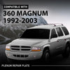 G-PLUS Intake Manifold Plenum Repair Plate Compatible with Dodge 360 Magnum V8 1992-2003 5.2L 5.9L Engines Aluminum