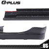G-PLUS Rocker Panel Black Compatible with Chevy Silverado 1500 Crew Cab 2014 2015 2016 2017 2018 Rocker Panel Protector Guard Covers