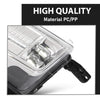 G-PLUS LED Fog Light Driving Lamp Right Side Clear Compatible with Ford Edge 2019-2024 PKT4B-15B242-AD, PKT4B15B242AD