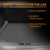 G-PLUS Floor Mats & Cargo Liner FLOOR MATS | FIT TESLA MODEL 3 Highland 2024 2025 Floor Liners TPE All Weather Custom Fit Floor Cargo Liners Trunk Mats Accessories Front & Rear Cargo Mat Full Set,6PCS Black