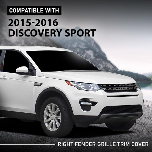 G-PLUS Right Fender Grille Trim Cover Compatible with Discovery Sport 2015-2016 LR058534