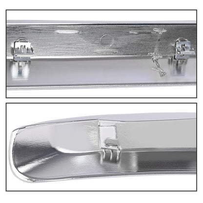 G-PLUS Hood Molding Trim Moulding Chrome Compatible with Chevy Silverado 2500 HD 3500 HD 2011 2012 2013 2014 20963700, GM1235124 Grille Inserts