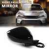 G-PLUS Power Mirror w/ 3-Pin Right Passenger Side Compatible with Honda Civic LX/Sport 2022-2023 Manual Folding 76208T20A01-PFM HO1321350 Glossy Black