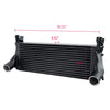 G-PLUS Charge Air Cooler/Intercooler Compatible With 2013-2018 Ram 2500 3500 6.7L Aluminum Tank Tube & Fin Core Black