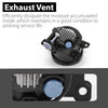 G-PLUS LED Front Bumper Driving Fog Lights w/Bezels+Harness Compatible with Honda Odyssey 2021 2022 2023 33950TEYY01, 33900TEYY01, HO2592144, HO2593144, 19-6225-00, 19-6226-00 Black