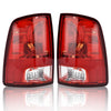 G-PLUS Red Lens Tail Lights w/o Bulbs Compatible with 2009-2018 Dodge Ram 1500 Fit 2010-2018 Dodge Ram 2500 3500 Fit 2019-2020 Dodge Ram 1500 Classic Left & Right