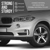 G-PLUS Bumper Trim Silver Compatible with BMW X5 2014–2018 Fits xDrive40e 2016–2018 (Excluding M Sport Package) Standard Edition Front Bumper Trim Strips 51117303114 51117303113