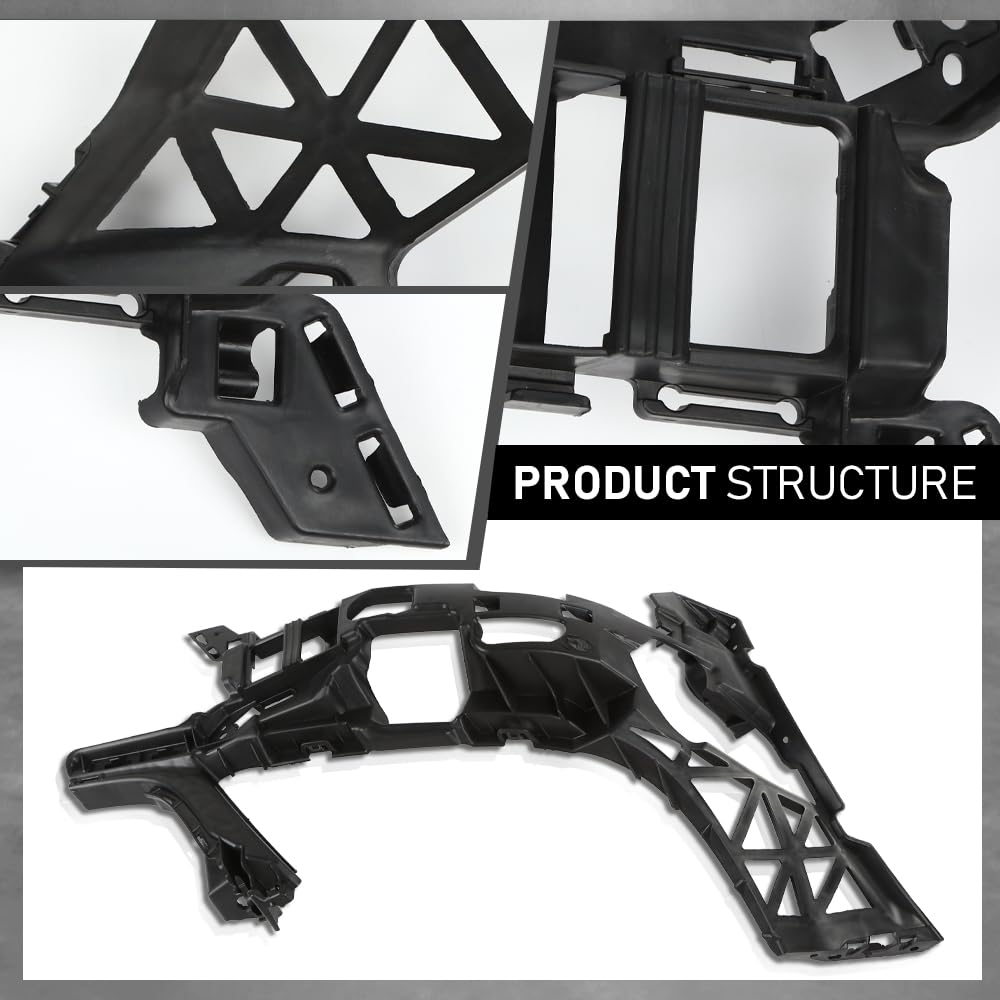 G-PLUS Bumper Retainer Bracket Front Passenger Compatible with Benz C250 4Matic Base 2012-2015,Fit Benz C300 2012-2014,Fit Benz C350 2012-2015 2048854265