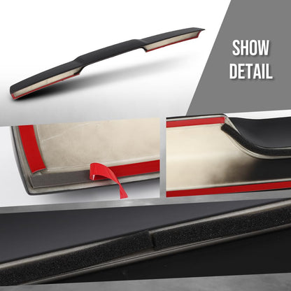 G-PLUS Rear Trunk Roof Spoiler Lip Wing Compatible with Ford F150 All Cabs 2009 2010 2011 2012 2013 2014 Trunk Roof Spoiler Lip Wing Black
