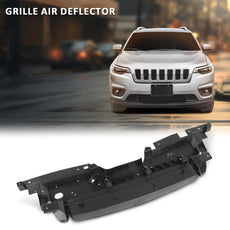 G-PLUS Grille Air Deflector for Jeep Cherokee 2019-2021 Upper Radiator Seal Close-up View