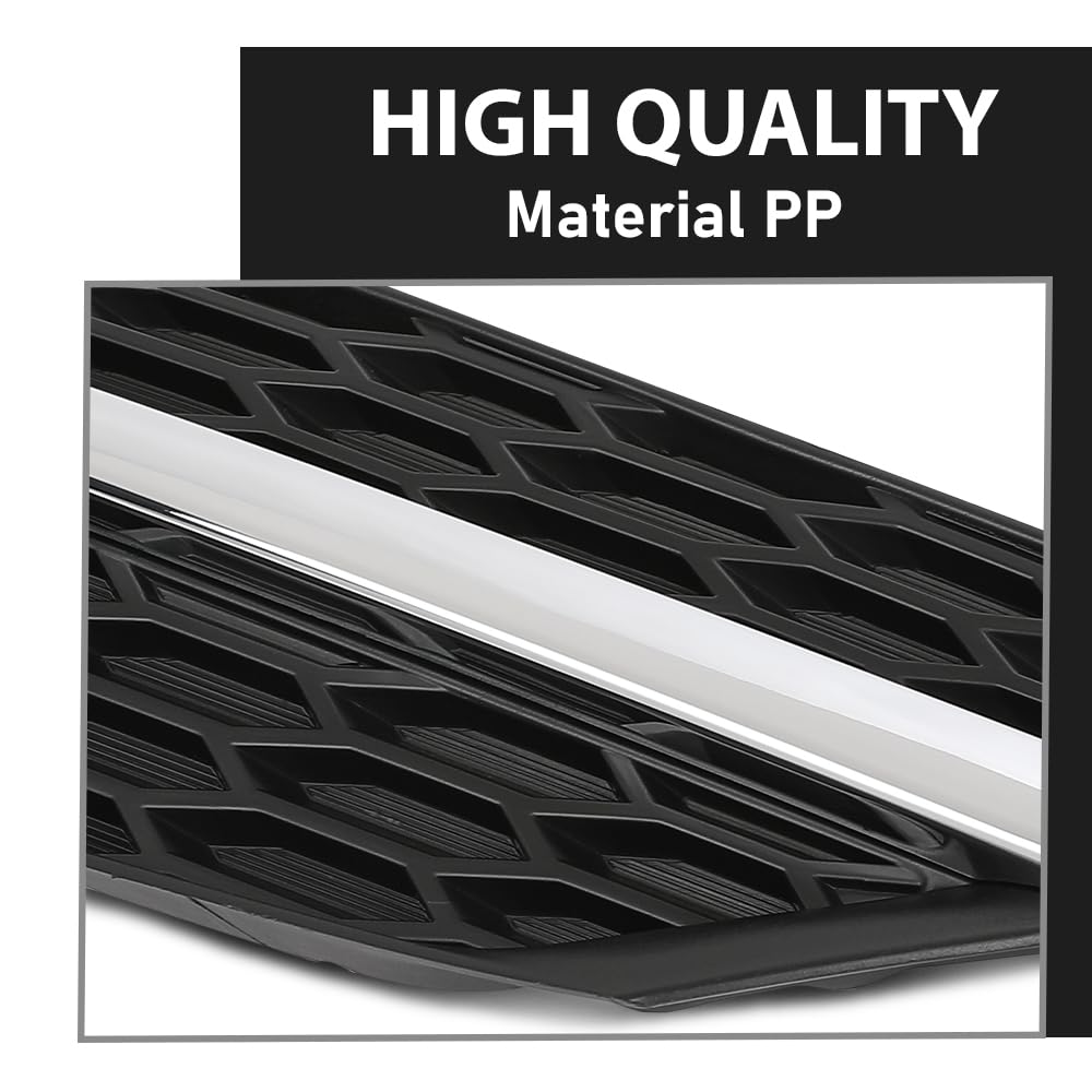 G-PLUS Front Grille Grill, Compatible with Toyota RAV4 2009-2012, TO1200315, 531010R010 Glossy Black