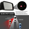 G-PLUS Rear View Side Mirror w/Blind Spot Driver and Passenger Side Compatible with Benz M GL Class ML63 ML350 ML300 ML500 W164 X164 GL350 GL450 GL550 2005-2011 1648105193 1648104693 Black