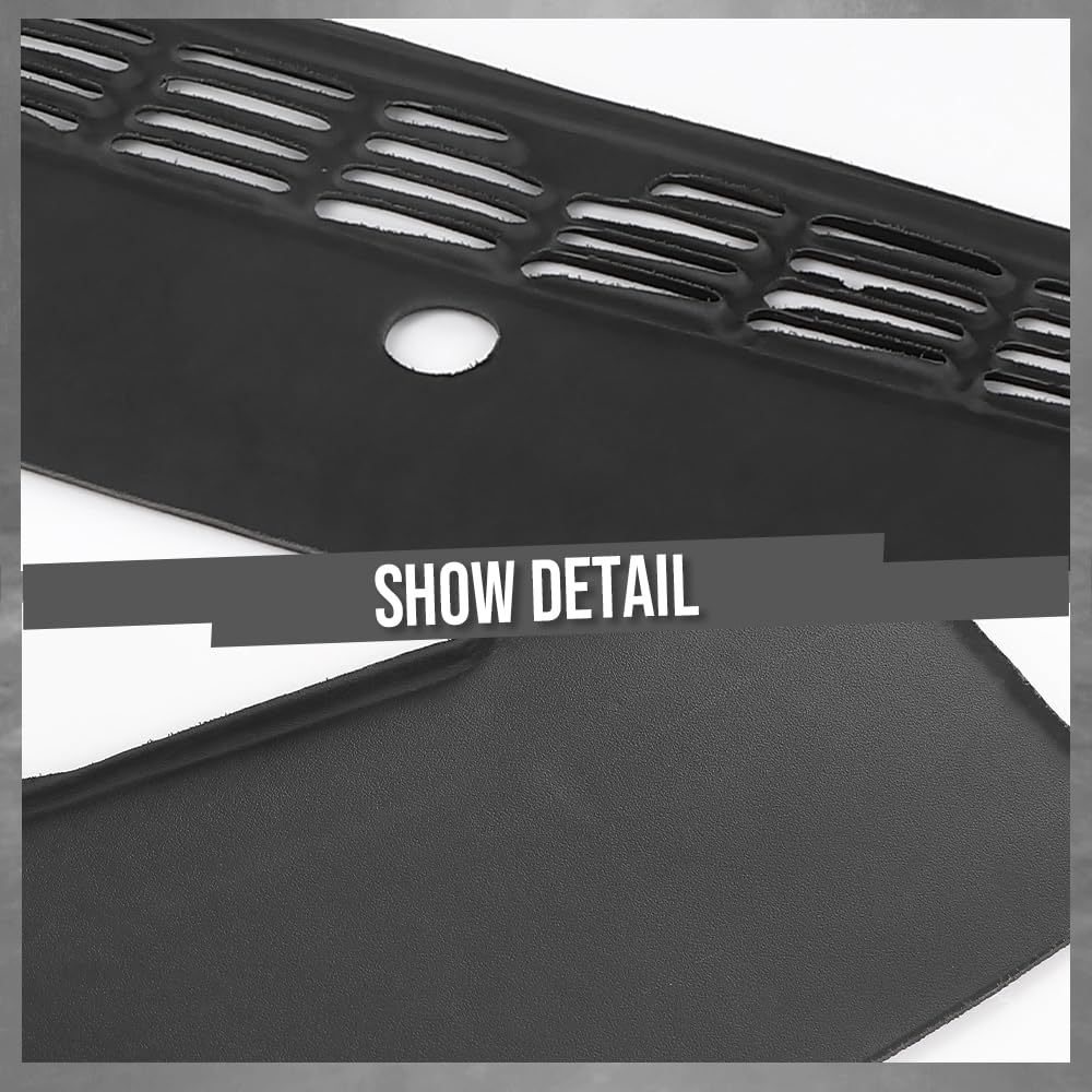 G-PLUS TPE Dash Defrost Vent Cover Upper Dashboard Panel Compatible with Chevy Silverado GMC Sierra 2007-2013 / Chevy Tahoe Avalanche Suburban & GMC Yukon XL Denal & Cadillac Escalade 2007-2014 Black