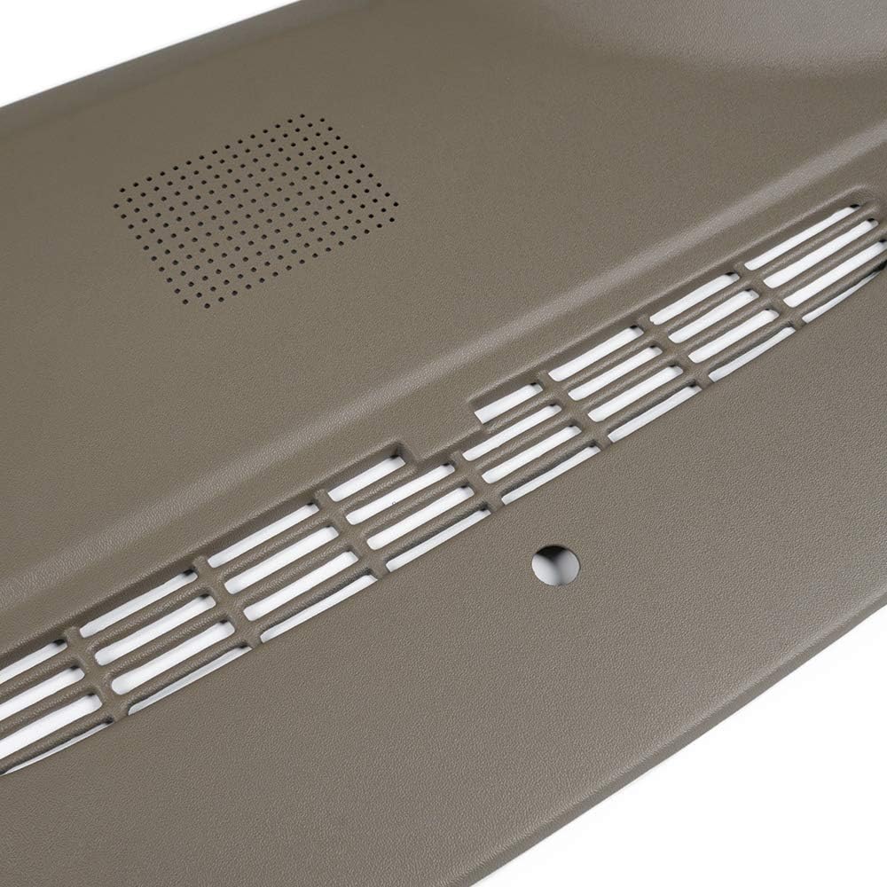 G-PLUS Molded ABS Dash Cover w/Speaker Compatible with Tahoe Suburban Yukon Avalanche 2007-2014 in Cashmere, Fit Chevy Silverado (LTZ ONLY)/ GMC Sierra (SLT/Denali ONLY) 2007-2013 (Beige)