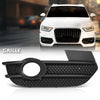 G-PLUS Right Fog Light Cover Bezel, Compatible with Audi Q3 2013-2015, Bumper Grille, Passenger Side, AU1039149, 8U0807682ASP9