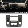 G-PLUS Radio Bezel Dash Trim Panel Compatible with Dodge Ram 2009 2010 2011 2012 Gray