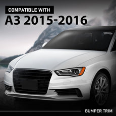 G-PLUS Bumper Trim for Audi A3 2015-2016 Front Left Side Front View