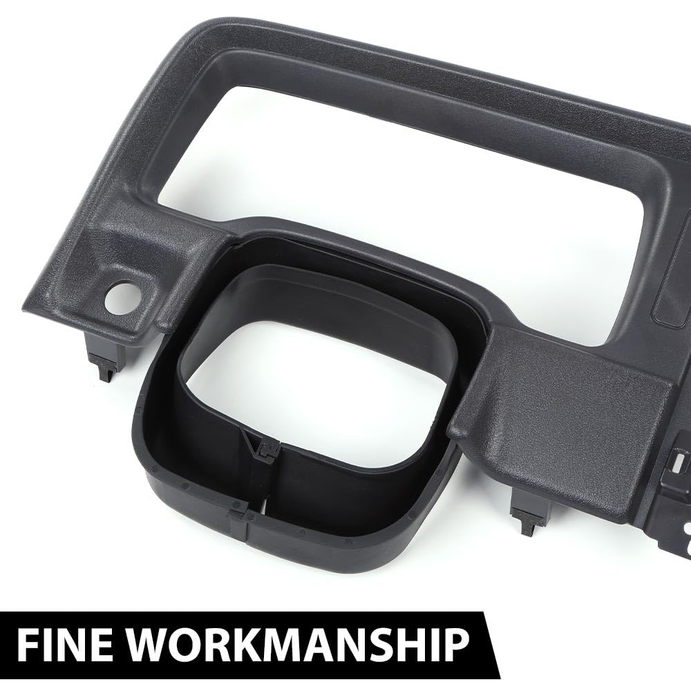 G-PLUS Dash Bezel Trim Speedometer Cluster Bezel Compatible with 1997-2001 Jeep Cherokee XJ 5EJ84LAZAC