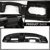 G-PLUS Dash Bezel Radio Cluster Trim Panel W/o Hole Compatible with Ford F250 F350 Super Duty 1999-2004 Dashboard Black