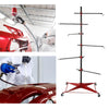 G-PLUS Auto Body Door Fender Panel Holder Tree Center Post Hang Paint Stand Adjustable Black&Red Steel Powder Coated #Size: L 29 (in) * W 29 (in) * H 73-3/8 (in)