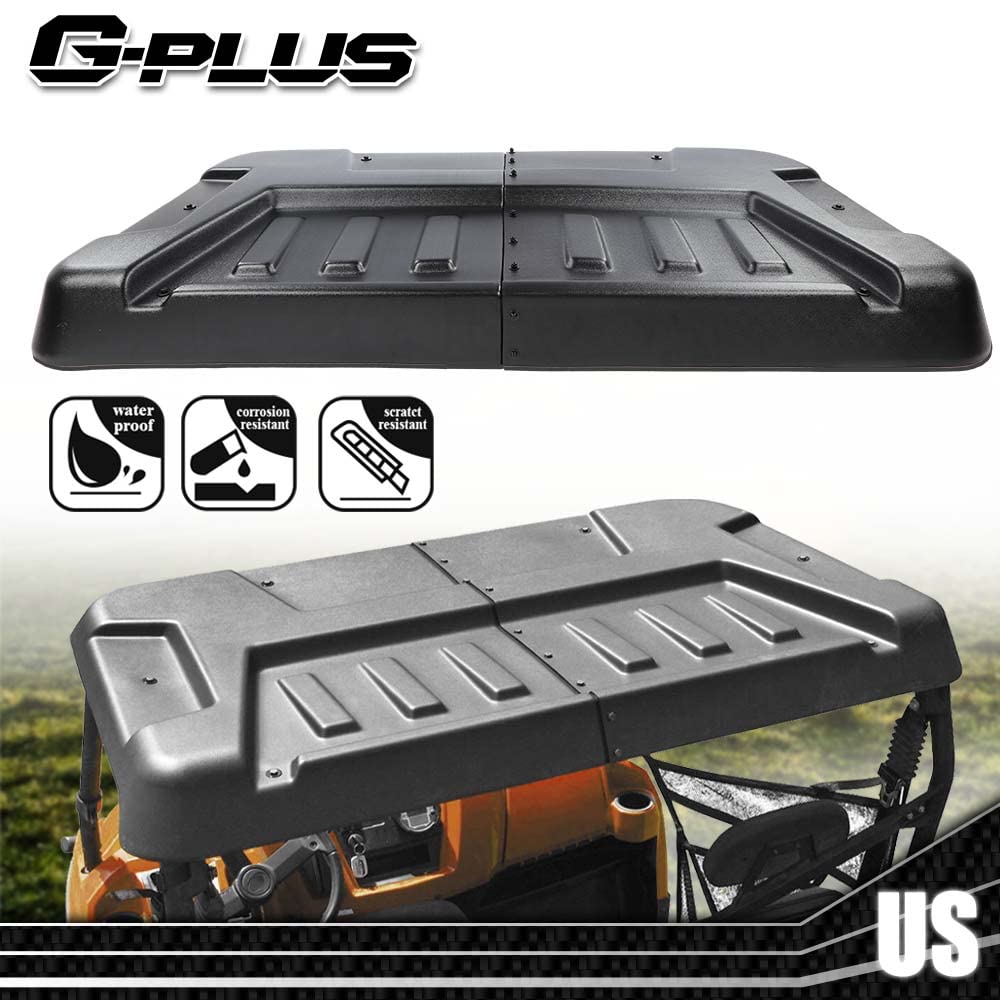 G-PLUS Hard Top Roof Compatible with 2016 2017 2018 2019 2020 Polaris Ranger 570 Full Size Round Roll Cage Tubing Models