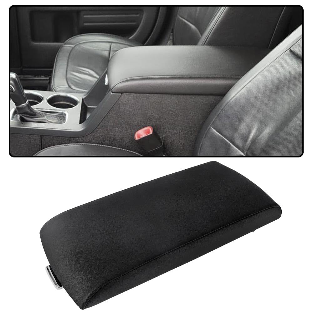G-PLUS Armrest Center Console Lid Cover Compatible with Ford Flex 2013-2017 Black EA8Z7406024AA, DA8Z7406024AA, FA8Z7406024AA