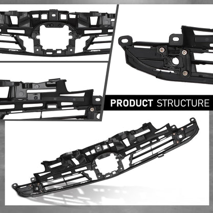 G-PLUS Front Grille Compatible with Toyota Prius 2019-2022 5310147110, TO1200448 Black