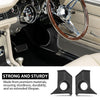 G-PLUS Speaker Kick Panels Pair Black Compatible with Ford Mustang 1967-1968