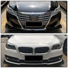 Universal Winglet Type-1 Aero Front Bumper Lip Splitter Diffuser